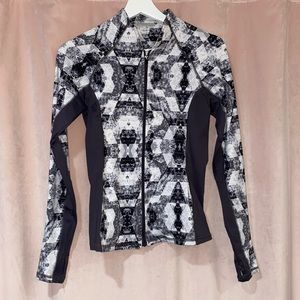 zip up workout jacket